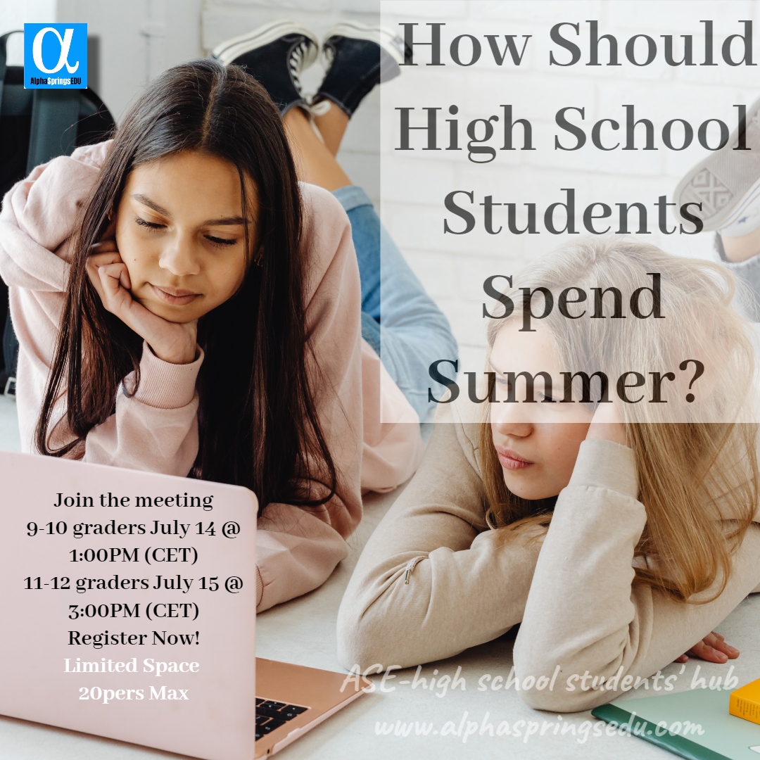 How Should I Spend Summer 3b