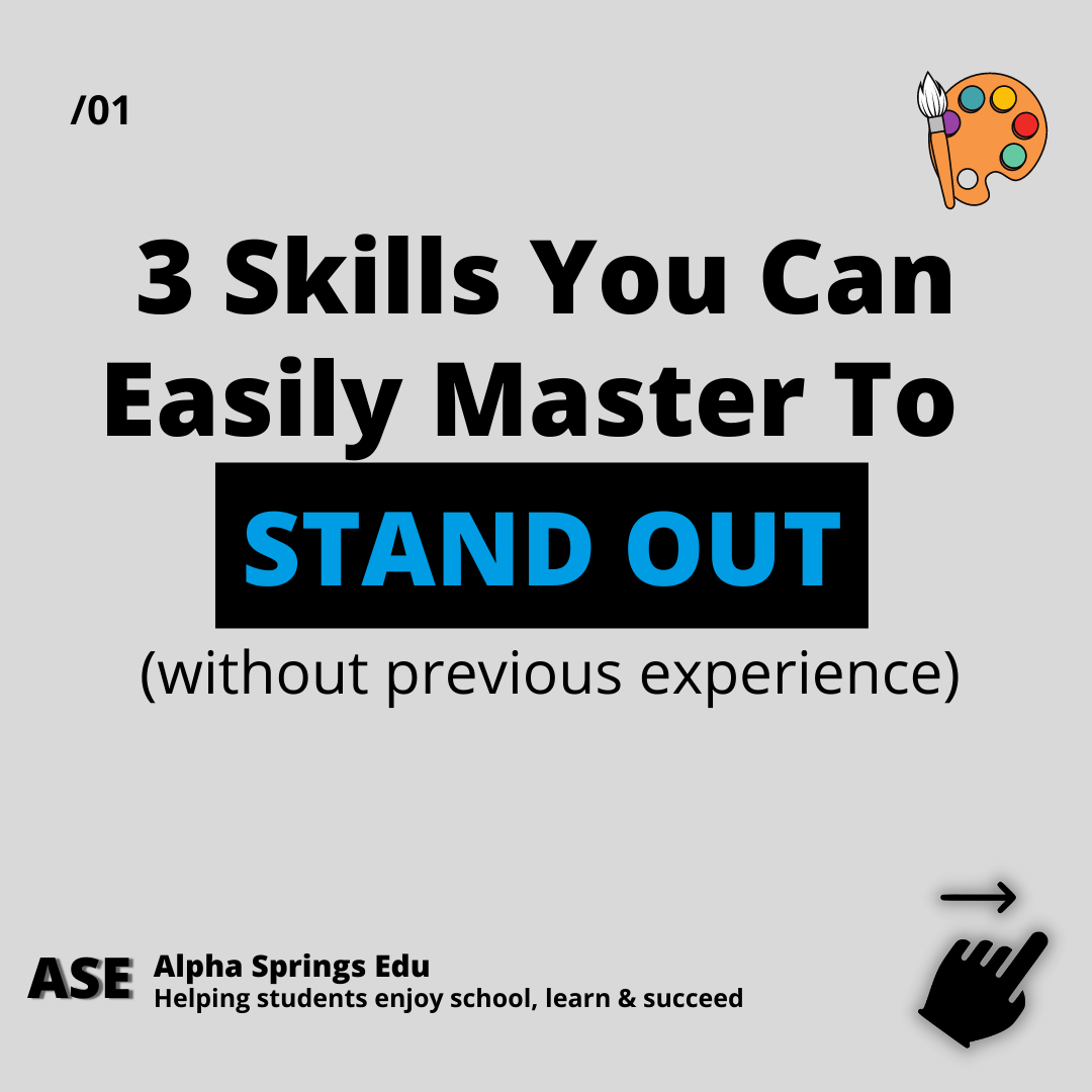 ASE 3 Skills You Can do to stand out